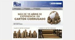 Desktop Screenshot of cartoncorrugado.com.mx